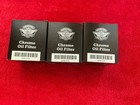 LOT OF 3 Harley Davidson Chrome Oil Filters Part # 63796 77A