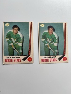 1969-70 OPC DAN GRANT # 125 NORTH STARS