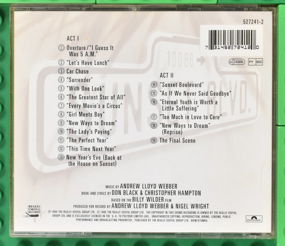 Andrew Lloyd Webber - Sunset Boulevard - Highlights - CD - Bild 2 von 4