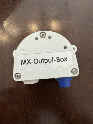 Mobotix mx-opt-output1-ext. Weatherproof Signal Output Box For Mobotix Devices