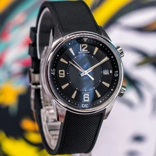 Jaeger-LeCoultre Polaris Date 42MM Black Dial JLC Rubber Strap Q9068670