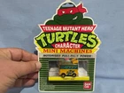 1988 Turtles Party Van Bandai Vintage Teenage Mutant Hero Turtles Mini Machine