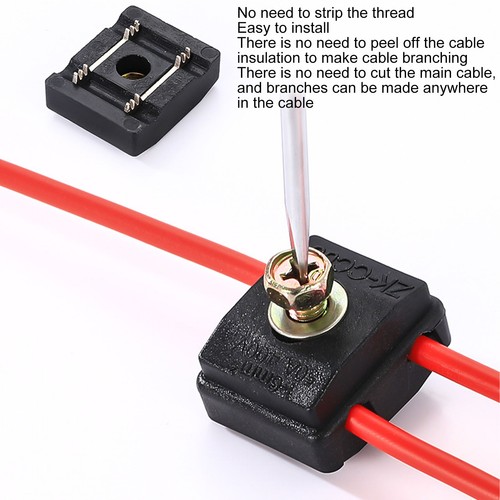 ASMINATION Nylon Affects Of The Wire Nylon Connector For 10 -Piece External - Afbeelding 4 van 12