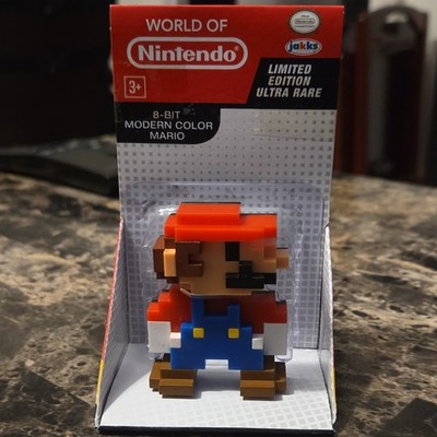 Nintendo 8-Bit Modern Color Mario Limited Edition Ultra Rare Figure