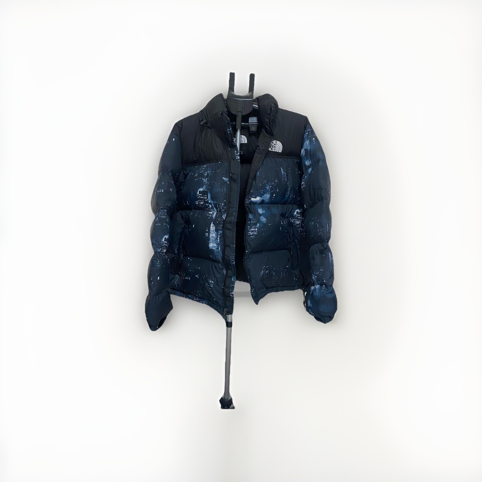 Extra Butter x The North Face Nightcrawlers Nuptse Multi Color Jacket Coat M image 2