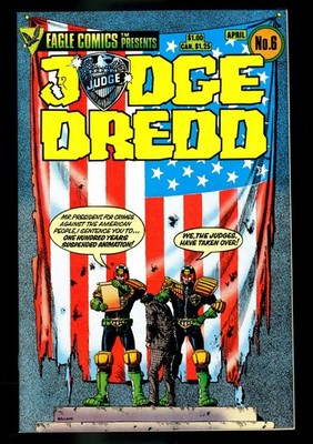 Eagle - JUDGE DREDD #6 - Grade 9.8 - Comic Book
