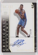 2019 Panini Noir Critically Acclaimed Signatures 21/99 Darius Bazley Auto 0g27
