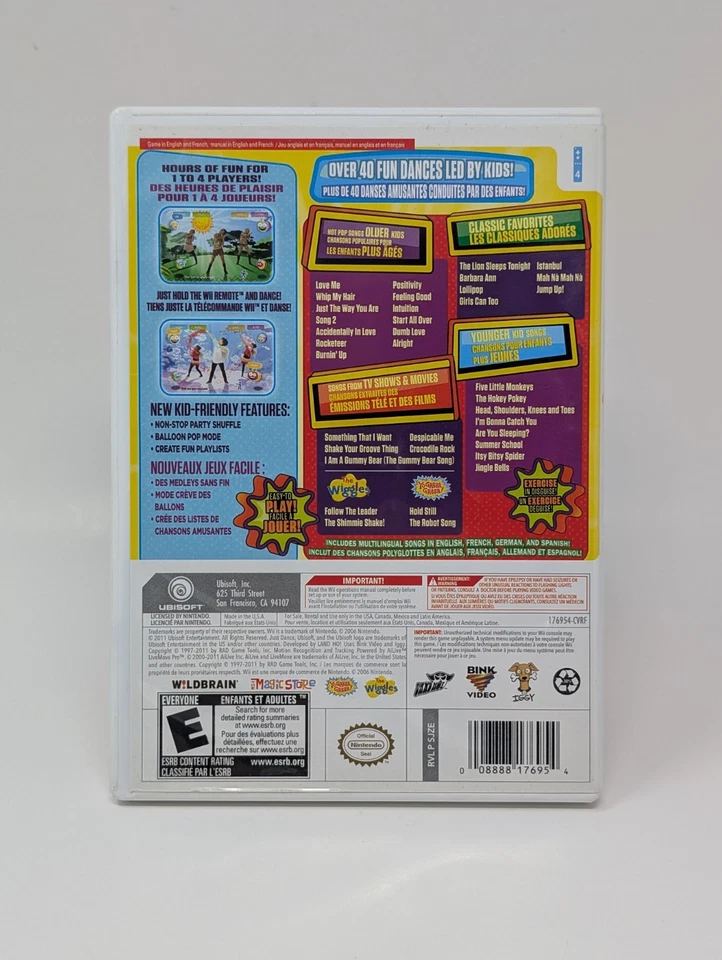 Just Dance Kids 2 (Nintendo Wii, 2011) - CIB Complete - Image 2 of 3