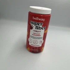 Bellway Raspberry Lemon Super Fiber Fruit 8.3 oz Psyllium Supplement No Sugar