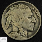 1918 D Buffalo Nickel 5C (Key Date Denver Mint!)