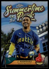 2024 Topps Chrome #SITP-7 Julio Rodríguez Summertime in the Park