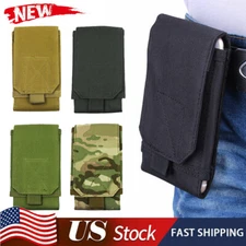 Tactical Molle Phone Pouch Belt Waist Bag Military Pocket Holster for Smartphone
