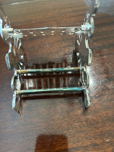 Vintage Silverplate Buffet Caddie Knife Rest Victorian 12 Slot Silverware Holder - Picture 5 of 6