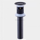 Tap Press Pop Up Basin Drain Stopper Bathroom Sink Water Waste Plug Brass Black