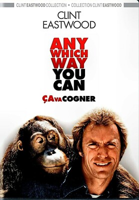 Any Which Way you  Can -  Clint Eastwood, Harry Guardino, Clyde  -  New DVD