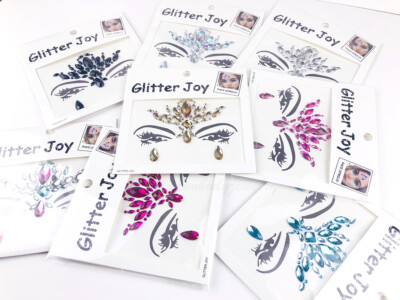 Face Gems Party Make Up Adhesive Glitter Jewel Tattoo Sticker Festival Rave 