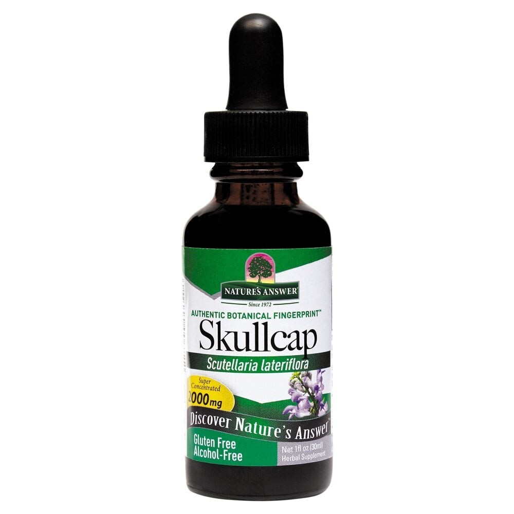 Nature's Answer Skullcap Herb 2,000 mg Root Herbal Liquid Extract 30ml