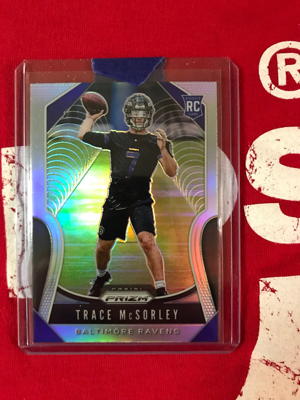 TRACE MCSORLEY 2019 Panini Prizm  Silver Prizm Rookie RC SP RAVENS #309