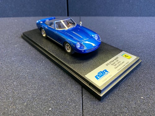 1:43 BBR BBR217 Ferrari 275 Nart Spider "Steve McQueen" blu Limited 180/200 - Foto 2 di 7