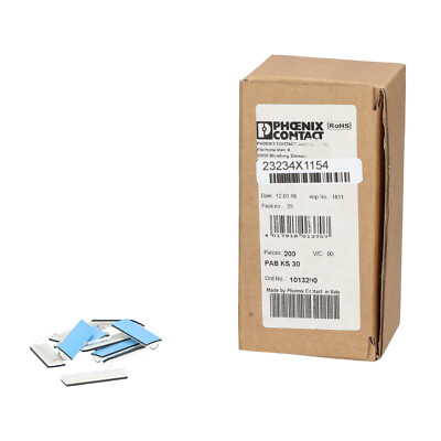Phoenix Contact 1013290 Pab-Sk 30 Marking Card New NFP