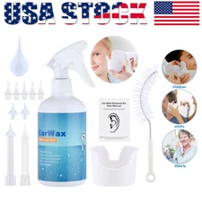 Ear Wax Removal Tool Kit Ear Wax Remover Irrigation Cleaner Bottle Flush System