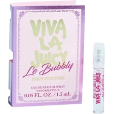 1 Vial VIVA LA JUICY LE BUBBLY for Women Perfume 0.05 oz 1.5 ml EDP Spray NEW