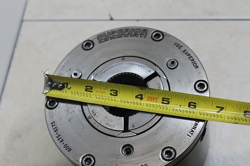SUPERIOR CINCINNATI COLLENT CHUCK SN: 30668 800-975-8775 - Picture 5 of 7