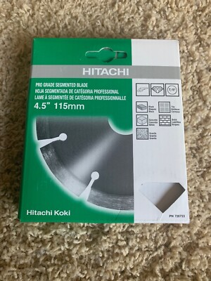 HITACHI 4 1/2 115mm Model 728733 Blade