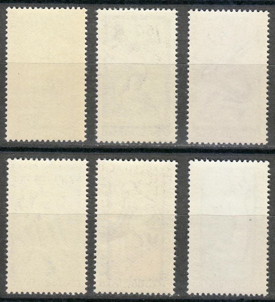 Checoslovaquia 1962 MNH Mi 1315-1320 Sc 1091-1096 Ciclistas, gimnasta, fútbol ** Foto 2 de 2