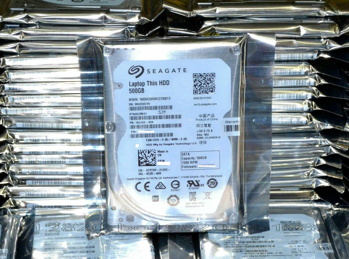 Seagate - Disque Dur 500Go SATA 2.5 Seagate ST500LM021 7mm 7200rpm