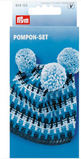 Prym Pompom Set ? Assorted Colours Plastic Craft Rings | 634 153