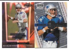 DREW BLEDSOE 1999 PLAYOFF CONTENDERS TOUCHDOWN TANDEMS T3 G FORCE GF20 PATRIOTS