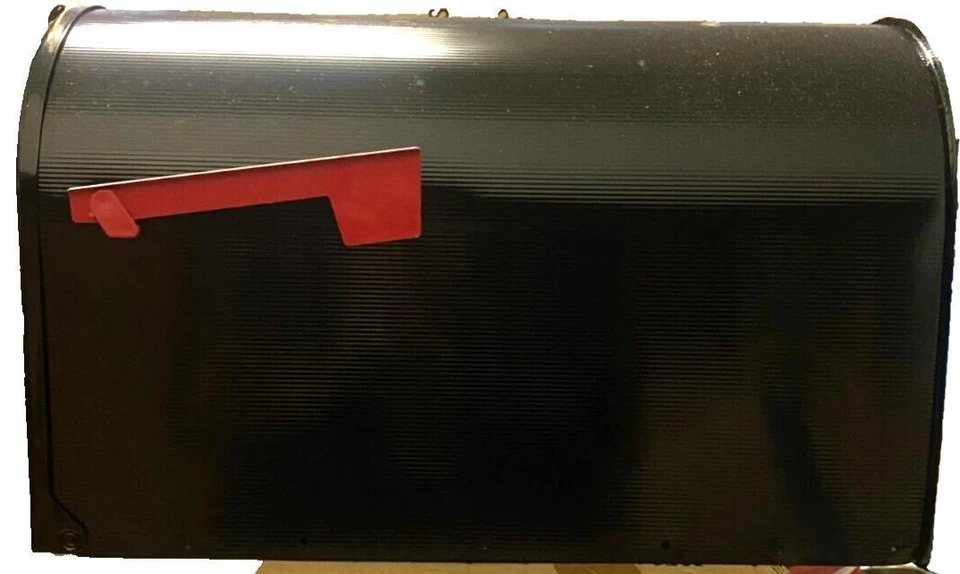 Gibraltar ST200B00 Stanley Post Mount Mailbox - Black NEW - Image 2 of 4