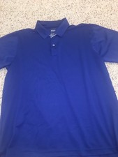Zero Made In The Usa Blue Polo Large