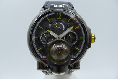 ARBUTUS NEW YORK COLUMBIA TOURBILLON PVD STEEL 48MM LIMITED 105 PCS SOLD OUT