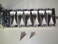 Stampo affondatore piramide acqua salata 1,2 oz produzione CNC alluminio surf spiaggia USA 3RD