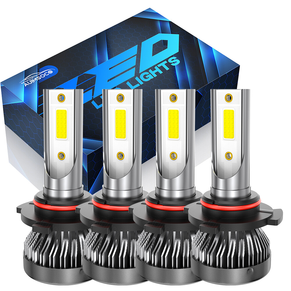 1990-1998 Chevy C/K 1500 2500 LED Headlight Combo Hi/Low Beam Bulbs