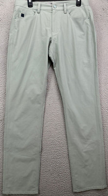 Vineyard Vines Pants Mens 32X32 OTG Light Green On The Go Performance Golf NEW