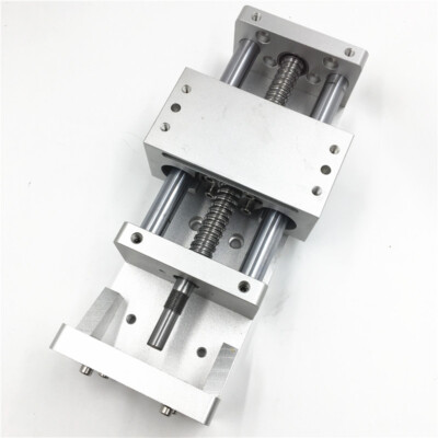 XYZ Axis Sliding Table L100mm Cross Slide SFU1605 Electric Linear Stage 4 in CNC
