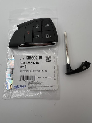 Genuine GM Transmitter Remote Smart Key Fob 13560218 OEM