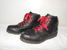 DANNER MADE IN USA DOUGLAS GTX GORE-TEX WOMENS USA 7 BLACK LEATHER BOOTS      