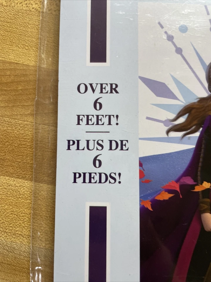 Disney FROZEN 2 II Scene Setter BIRTHDAY party wall poster backdrop Anna Elsa + - Image 2 of 4