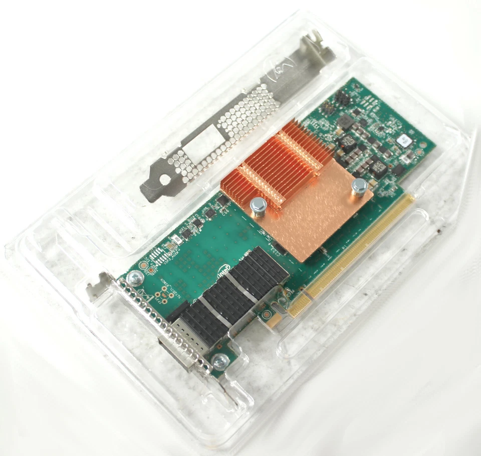 Adaptador de tela Intel 100HFA016LS Omni - Path Host serie 100 Foto 3 de 4