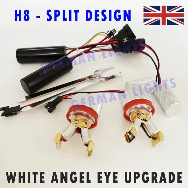 *H8 AngelEye Marker Bulb Upgrade Xenon LED E70 X5 E90 E92 E87 Split Design A7 - Image 2 of 4