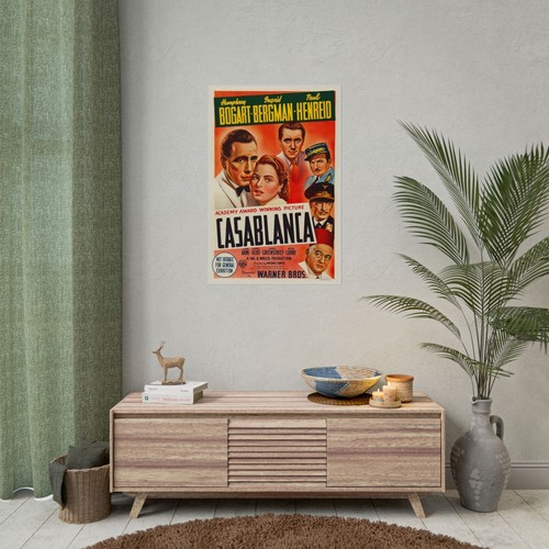 Casablanca – 1944 Australian One Sheet (Warner Brothers) | Unframed Poster - 第 11/11 張圖片