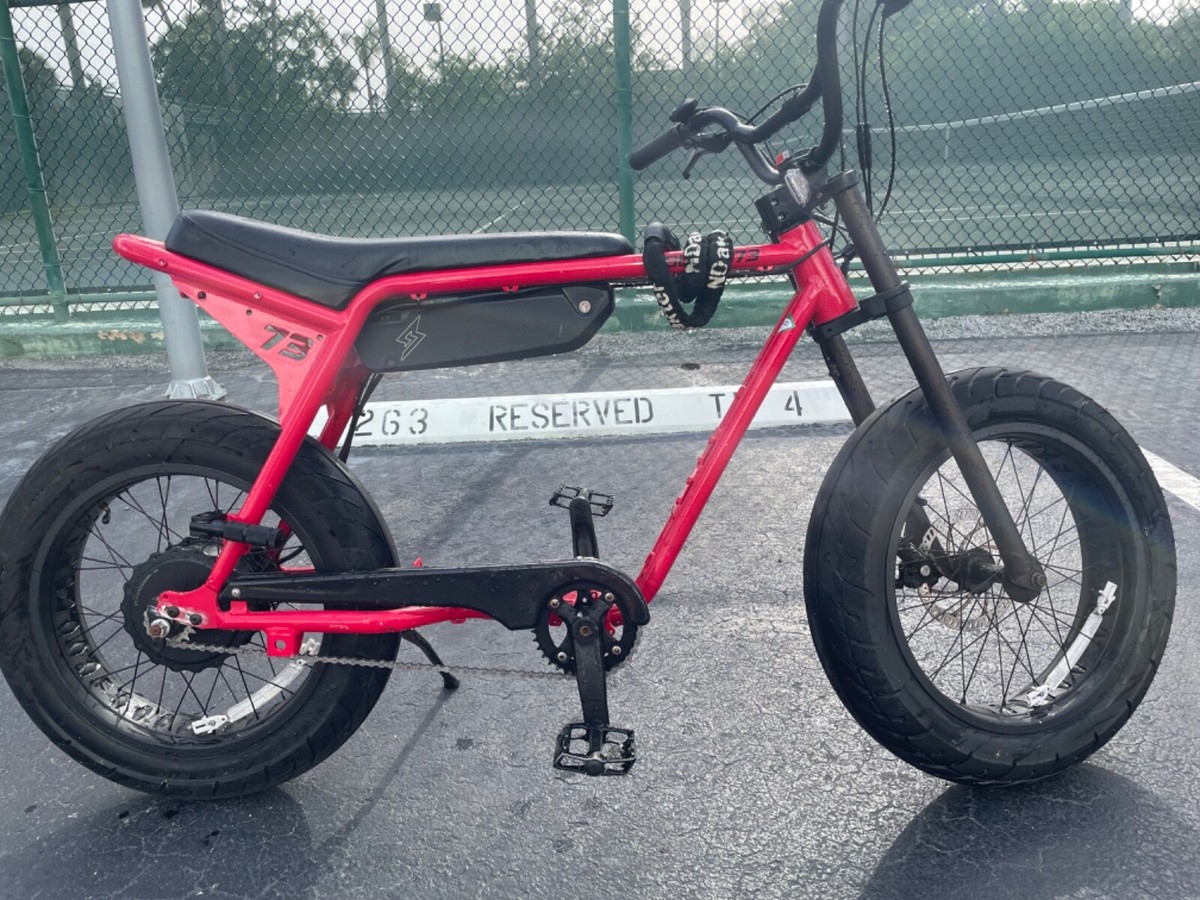 super 73 Zx, Red E-bike, Used in good condition. | eBay