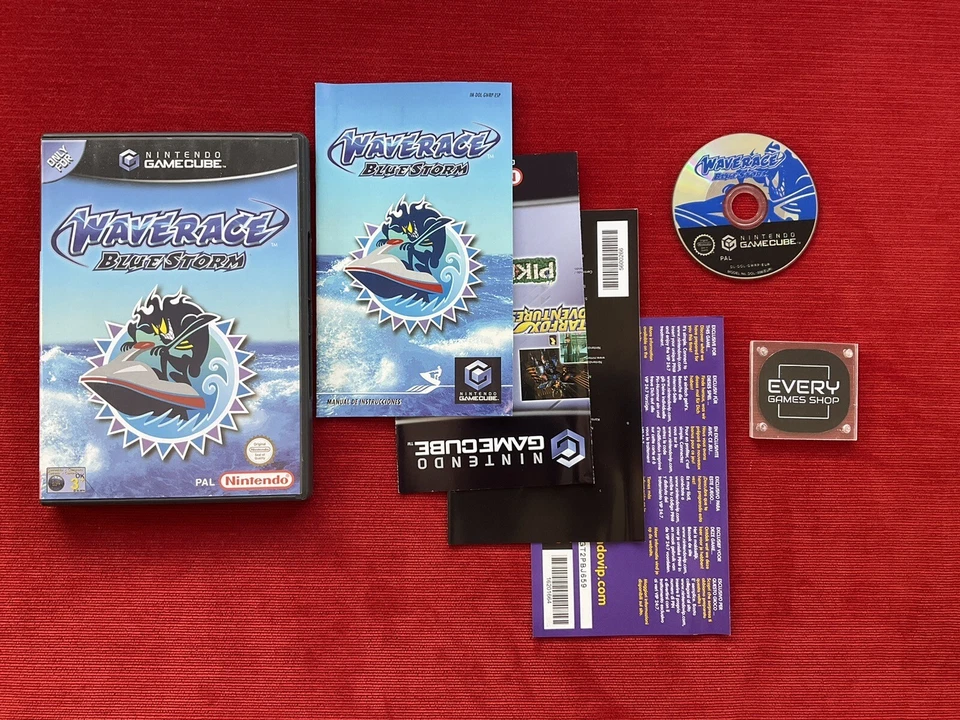 WAVE RACE BLUE STORM DOL-GWRP-ESP PARA LA NINTENDO GAME CUBE EN BUEN ESTADO, foto 1 de 5