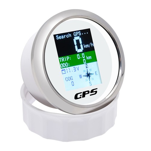 85mm Digital GPS Tachometer Geschwindigkeitsmes Für Boot Auto LKW - Bild 11 von 14