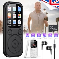 32G Bluetooth 5.4 MP4/MP3 Lossless HIFI Music Player Media FM Radio Recorder