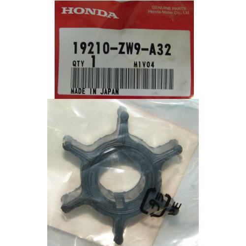 19210-ZW9-A32 Honda Marine Water Pump Impeller for 8, 9.9, 15 and 20 - Picture 1 of 1